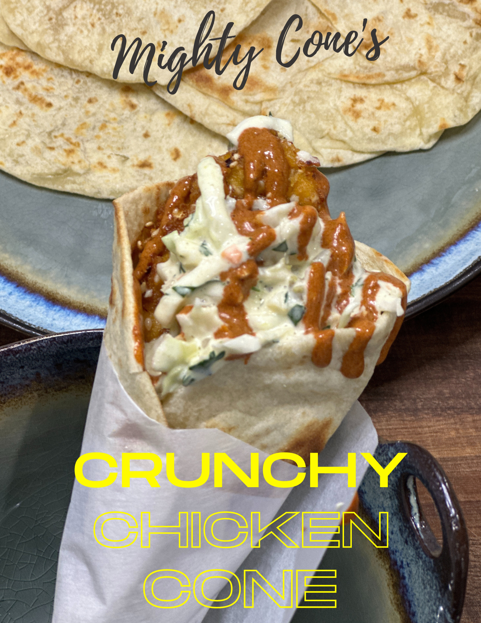 Crunchy Chicken Cone